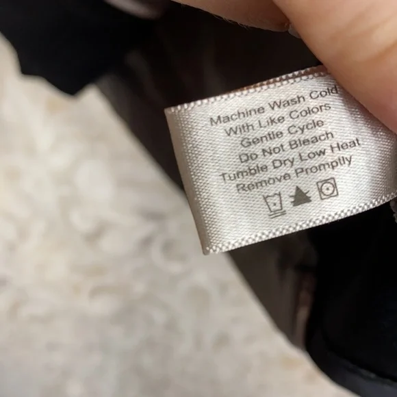 Boston Proper Sport Grey Black Zip up blazer jacket lightweight colorblock small - Picture 9 of 11